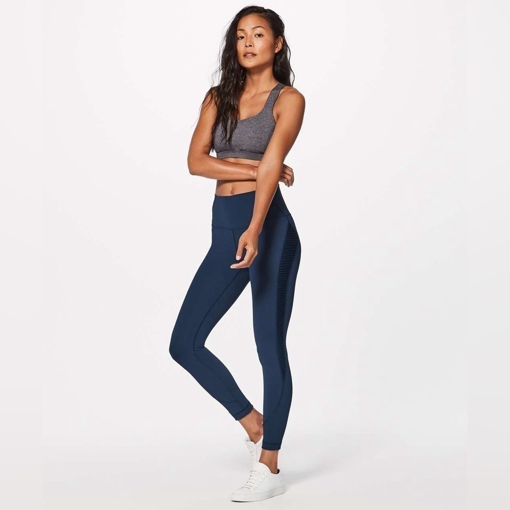 Lululemon Wunder Under Hi-Rise Tight (Pleat It) (Full-On Luxtreme 28")